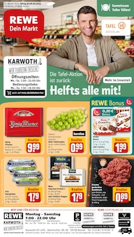 Aktueller REWE Prospekt "Dein Markt" Seite 1 von 29 Seiten für Bönen