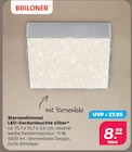 Sternenhimmel LED-Deckenleuchte silber von Briloner für 8,99 € bei Netto mit dem Scottie im Angebot Sternenhimmel LED-Deckenleuchte silber von Briloner im aktuellen Netto mit dem Scottie Prospekt