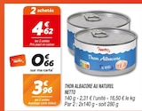 Thon Albacore au Naturel - Netto en promo chez Netto Thon Albacore au Naturel - Netto dans le catalogue Netto