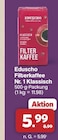Filterkaffee Nr. 1 Klassisch Angebote von Eduscho bei famila Nordwest Oldenburg für 5,99 €