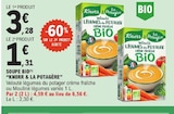 Promo Soupe bio à 1,31 € dans le catalogue E.Leclerc à Lyon