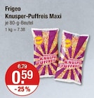 Knusper-Puffreis Maxi von Frigeo im aktuellen V-Markt Prospekt für 0,59 €