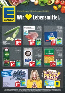 EDEKA Prospekt Wir lieben Lebensmittel! mit 8 Seiten