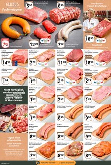 Fleisch im GLOBUS Prospekt "Aktuelle Angebote" mit 22 Seiten (Krefeld)