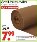 Anti-Unkrautvlies von  im aktuellen Wreesmann Prospekt für 7,99 €