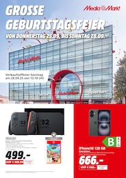 MediaMarkt Saturn Prospekt für Hamburg: "GROSSE GEBURTSTAGSFEIER", 12 Seiten, 25.09.2025 - 28.09.2025