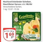 Grünländer Scheiben im Angebot bei GLOBUS in Bochum Grünländer Scheiben Angebote von Hochland bei GLOBUS Bochum für 1,69 €