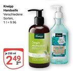Handseife im Angebot bei GLOBUS in Amberg Handseife Angebote von Kneipp bei GLOBUS Amberg für 2,49 €
