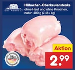 Aktuelle Hähnchen Angebote bei Netto Marken-Discount in Darmstadt Aktuelles Hähnchen-Oberkeulensteaks Angebot bei Netto Marken-Discount in Darmstadt ab 2,99 €