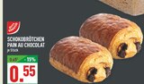 Schokobrötchen Pain au Chocolat im Angebot bei Marktkauf in Marl Schokobrötchen Pain au Chocolat Angebote von GUT&GÜNSTIG bei Marktkauf Marl für 0,55 €