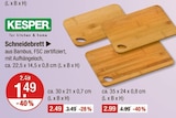 Schneidebrett von KESPER im aktuellen V-Markt Prospekt für 1,49 €