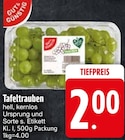 Tafeltrauben Angebote von GUT & GÜNSTIG bei EDEKA Augsburg für 2,00 €