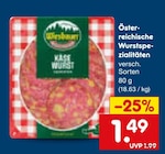 Aktuelle Wurst Angebote bei Netto Marken-Discount in Leverkusen Aktuelles Österreichische Wurstspezialitäten Angebot bei Netto Marken-Discount in Leverkusen ab 1,49 €