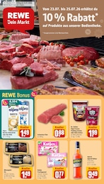 REWE Prospekt "Dein Markt", 28 Seiten, 20.07.2026 - 20.07.2026 Aktueller REWE Prospekt, "Dein Markt", mit Angeboten der Woche, gültig von 20.07.2026 bis 20.07.2026