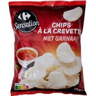 Chips à la crevette - CARREFOUR SENSATION - Carrefour à Marseille Chips à la crevette - CARREFOUR SENSATION en promo chez Carrefour Marseille à 0,99 €