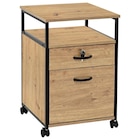 Büromöbel im XXXLutz Prospekt ROLLCONTAINER Schwarz, Eiche Artisan von Carryhome im aktuellen XXXLutz Prospekt für 49,90 €