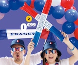 Clap-clap tricolore - Gifi à Grenoble Clap-clap tricolore en promo chez Gifi Grenoble à 0,99 €