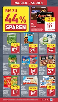 ALDI Nord Prospekt der aktuellen Woche, gĂĽltig von 25.08.2025 bis 30.08.2025 Aktueller ALDI Nord Prospekt "Aktuelle Angebote" mit 45 Seiten