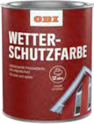 WETTERSCHUTZFARBE von OBI für 14,99 € bei OBI im Angebot WETTERSCHUTZFARBE von OBI im aktuellen OBI Prospekt