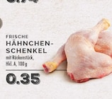EDEKA Dinslaken - Frische Hähnchenschenkel Angebot im Prospekt Frische Hähnchenschenkel bei EDEKA im Dinslaken Prospekt für 0,35 €
