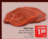 Rindersteaks im Angebot bei Marktkauf in Fürth Rindersteaks Angebote bei Marktkauf Fürth für 1,89 €