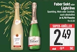 Sekt von Faber oder Light live im aktuellen EDEKA Prospekt für 2,49 €