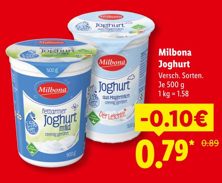 Joghurt fettarmer mild