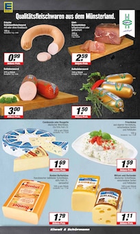 Wurst im EDEKA Prospekt "Aktuelle Angebote" mit 19 Seiten (Osnabrück)