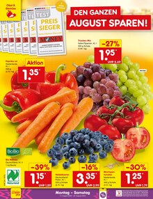 Weintrauben im Netto Marken-Discount Prospekt "Aktuelle Angebote" mit 70 Seiten (Nürnberg)