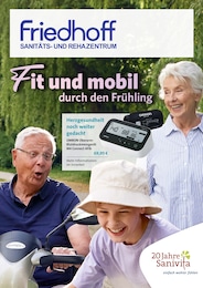 Aktueller Sanitätshaus Friedhoff GmbH & Co. KG Sanitätshäuser Prospekt für Korbach: Fit und mobil durch den Frühling mit 6 Seiten, 11.03.2026 - 31.05.2026
