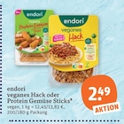 Veganes Hack von endori im aktuellen tegut Prospekt für 2,49 €