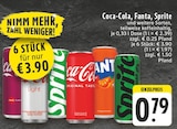 Coca-Cola, Fanta, Sprite im Angebot bei EDEKA in Bonn Coca-Cola, Fanta, Sprite Angebote von Coca-Cola bei EDEKA Bonn für 0,79 €