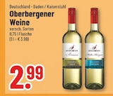 Trinkgut Niederkassel - Oberbergener Angebot im Prospekt Oberbergener bei Trinkgut im Niederkassel Prospekt für 2,99 €