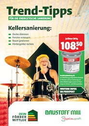 Baustoff Mill Prospekt für Gemünden (Main): "Trend-Tipps für die energetische Sanierung", 13 Seiten, 30.04.2026 - 09.05.2026