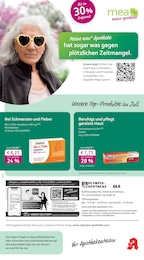 Apotheke Prospekt von mea - meine apotheke in Rheinstetten Aktueller mea - meine apotheke Apotheken Prospekt für Rheinstetten: Unsere Juli-Angebote mit 4} Seiten, 01.07.2025 - 31.07.2025