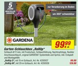 Aktuelles Garten-Schlauchbox RollUp S Angebot bei toom Baumarkt in Essen ab 99,99 €