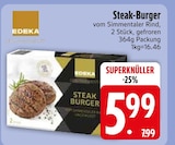 Steak-Burger Angebote von EDEKA bei EDEKA Augsburg für 5,99 €
