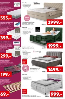 Matratze Angebot im aktuellen porta Möbel Prospekt auf Seite 9