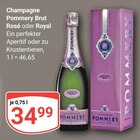 Champagne Brut Rosé im Angebot bei GLOBUS in Hanau Champagne Brut Rosé Angebote von Pommery bei GLOBUS Hanau für 34,99 €