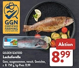 Lachsforelle im Angebot bei ALDI SÜD in Villingen-Schwenningen Lachsforelle Angebote von Golden Seafood bei ALDI SÜD Villingen-Schwenningen für 8,99 €