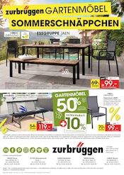 Esstisch im Zurbrüggen Prospekt in Castrop-Rauxel Aktueller Zurbrüggen Prospekt mit Esstisch, "GARTENMÖBEL SOMMERSCHNÄPPCHEN", Seite 8