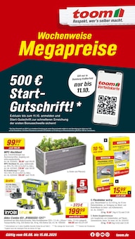 Aktueller toom Baumarkt Prospekt
