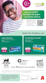 Aktueller mea - meine apotheke Prospekt (Boostedt, 4 Seiten zum blättern mea - meine apotheke Prospekt Unsere Juni-Angebote mit 4 Seiten