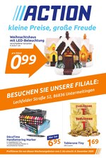 Action Prospekt für Kissing mit 28 Seiten Action Prospekt für Kissing: "Kleine Preise, große Freude", 28 Seiten, 02.12.2020 - 08.12.2020
