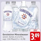 Aktuelle Gerolsteiner Angebote bei EDEKA in Saarbrücken Aktuelles Mineralwasser Angebot bei EDEKA in Saarbrücken ab 3,49 €