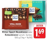 Nussklasse Angebote von Ritter Sport bei EDEKA Mainz für 1,69 €