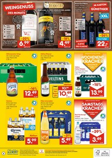 Bier im Netto Marken-Discount Prospekt "DER ORT, AN DEM DU IMMER AUSGEZEICHNETE PREISE FINDEST." mit 2 Seiten (Laatzen)