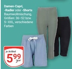 Damen-Capri im Angebot bei GLOBUS in Jena Damen-Capri Angebote bei GLOBUS Jena für 5,99 €