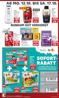 Rasierer im aktuellen Kaufland Prospekt (Essen) Rasierer im Kaufland Prospekt "Hier bin ich richtig" mit 80 Seiten (Essen)