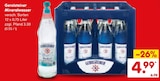 Aktuelle Gerolsteiner Angebote bei Netto Marken-Discount in Gelsenkirchen Aktuelles Mineralwasser Angebot bei Netto Marken-Discount in Gelsenkirchen ab 4,99 €